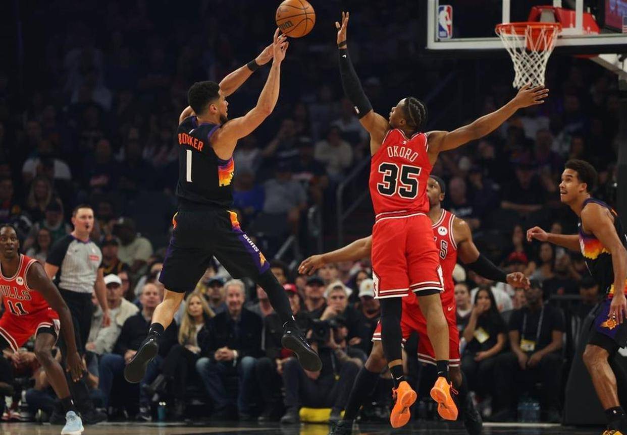 菲尼克斯太阳临场应变备战欧篮联芝加哥公牛远射贴柱备战全明星赛，连对手都承认：今晚里昂再遭质疑的简单介绍